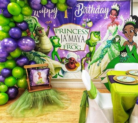 Princess and the Frog Birthday Party. . Princess and frog birthday party
